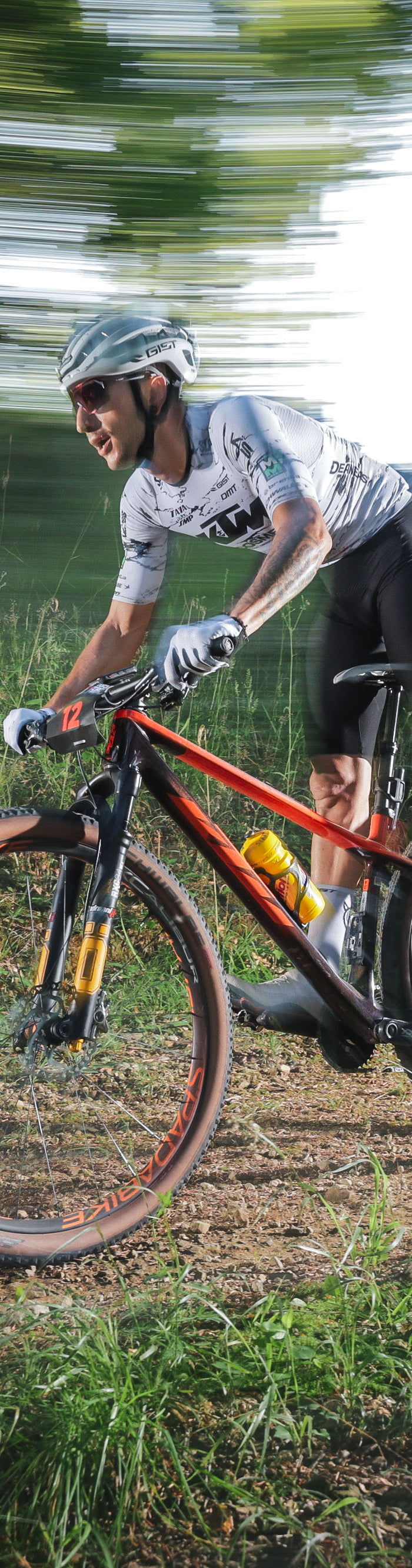 <h2>Team KTM Spada powered by Brenta Brakes rider Lorenzo Samparisi sporting our MTB grips.</h2>
